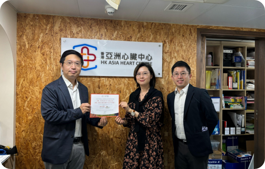 成功為病人植入生物適應架 (DynamX Bioadaptor) 為亞洲首例】