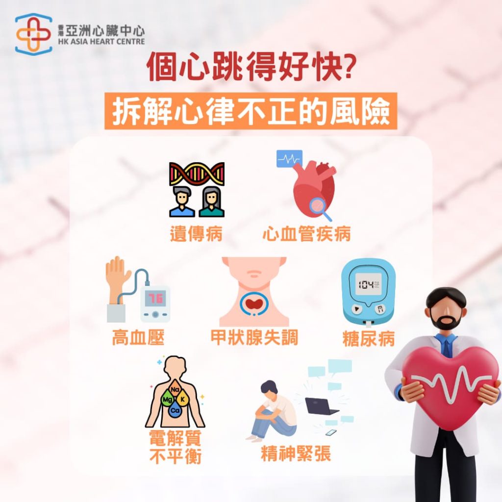 個心跳得好快？一文拆解心律不正的風險